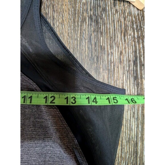 Lululemon Run Off Route Tank Top Black Mesh Size Small/Medium - Picture 10 of 10